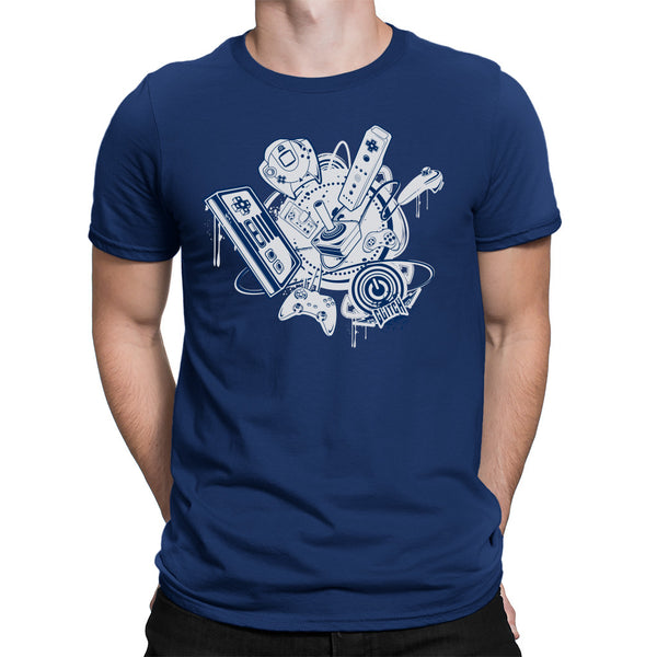 game controller t-shirt retro gamer shirt