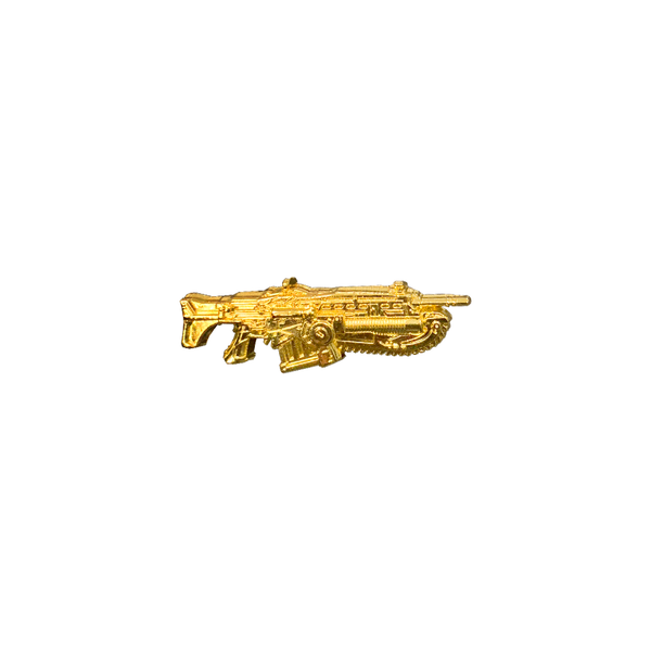 gears of war gold lancer pin