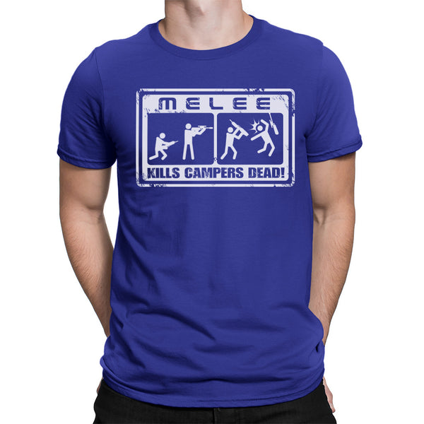melee shirt blue