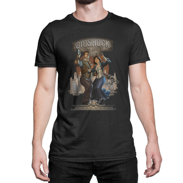 Booker & elizabeth bioshock infinite t-shirt 