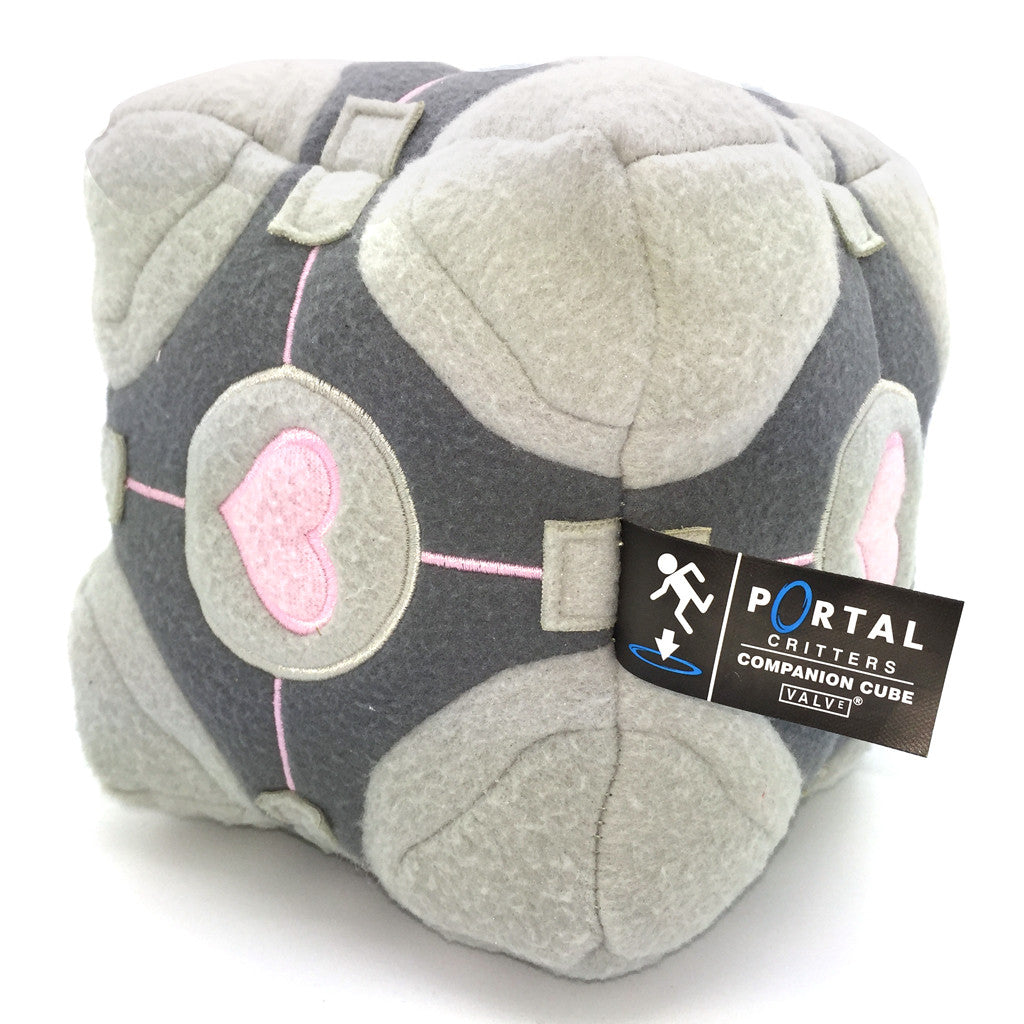 Weighted Companion Cube Plush - Glitch Gear