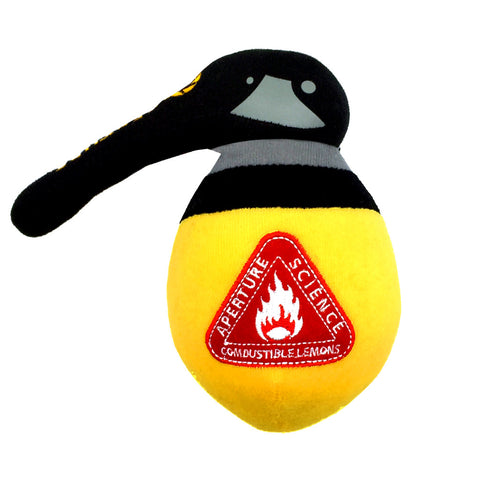 cave johnson lemon plush toy