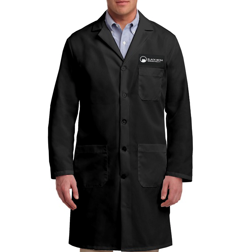 Black Mesa Research Facility Lab Coat by Glitchgear Glitchgear