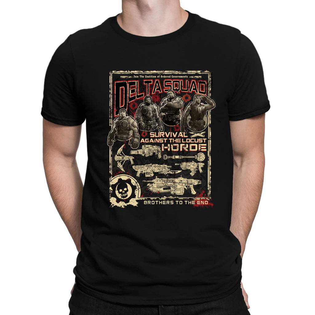 gears of war merch Gears of War Delta Squad Tee