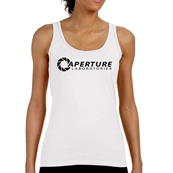 chell's aperture tank top