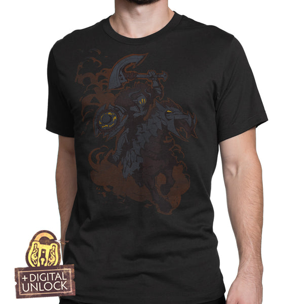 dota 2 chaos knight t-shirt with digital unlock