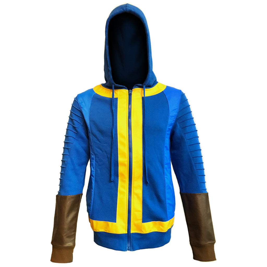 Custom Fallout Jacket Fallout Vault 111 Hooded Jacket | Glitchgear.com