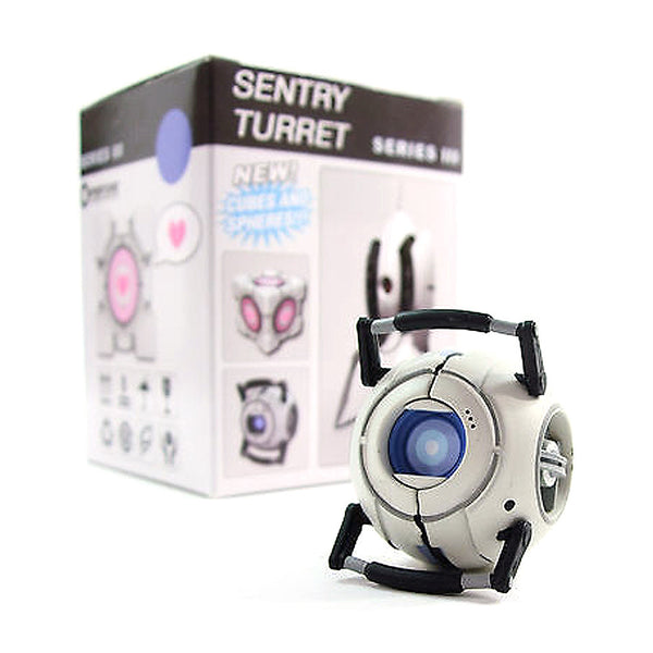 portal sentry turret blind box figure